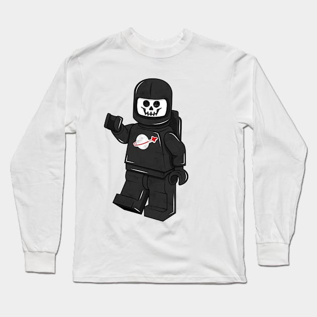 Dead Spaceman Long Sleeve T-Shirt by chrisraimoart